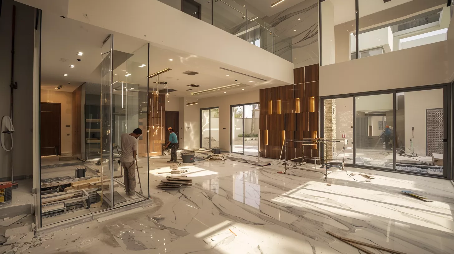 لمسات نهائية تعكس فخامة المشروع حتى آخر تفصيلة!